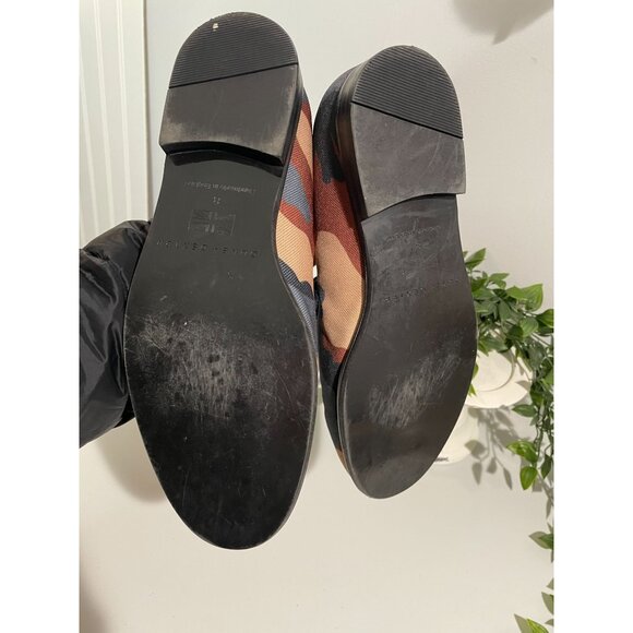 Duke Dexter Camo Loafers Size 8 Handmade In England Canvas Men’s - Picture 12 of 16